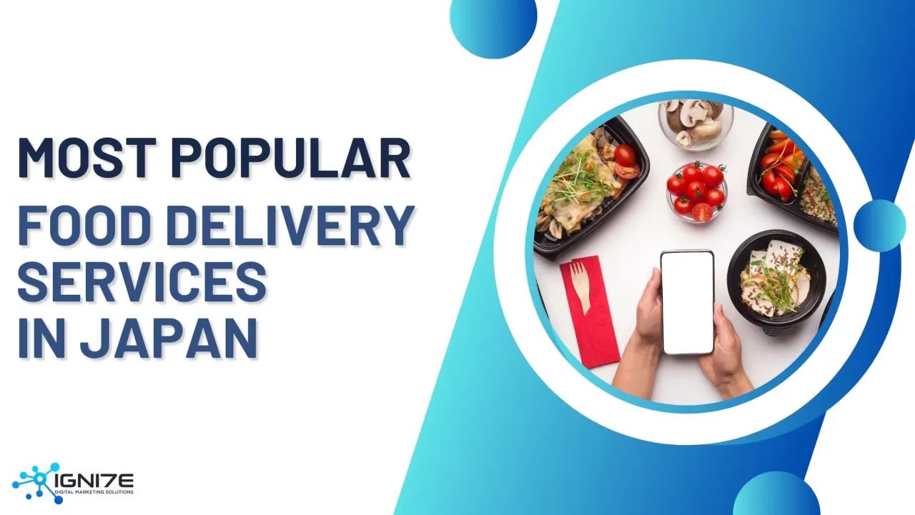 일본 최고의 음식 배달 앱 및 서비스 4가지