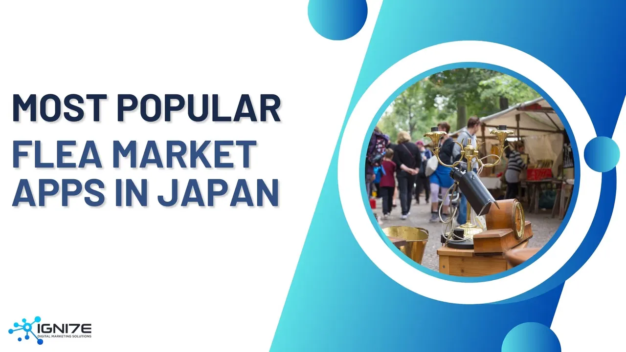 일본 최고의 벼룩시장 앱 5가지