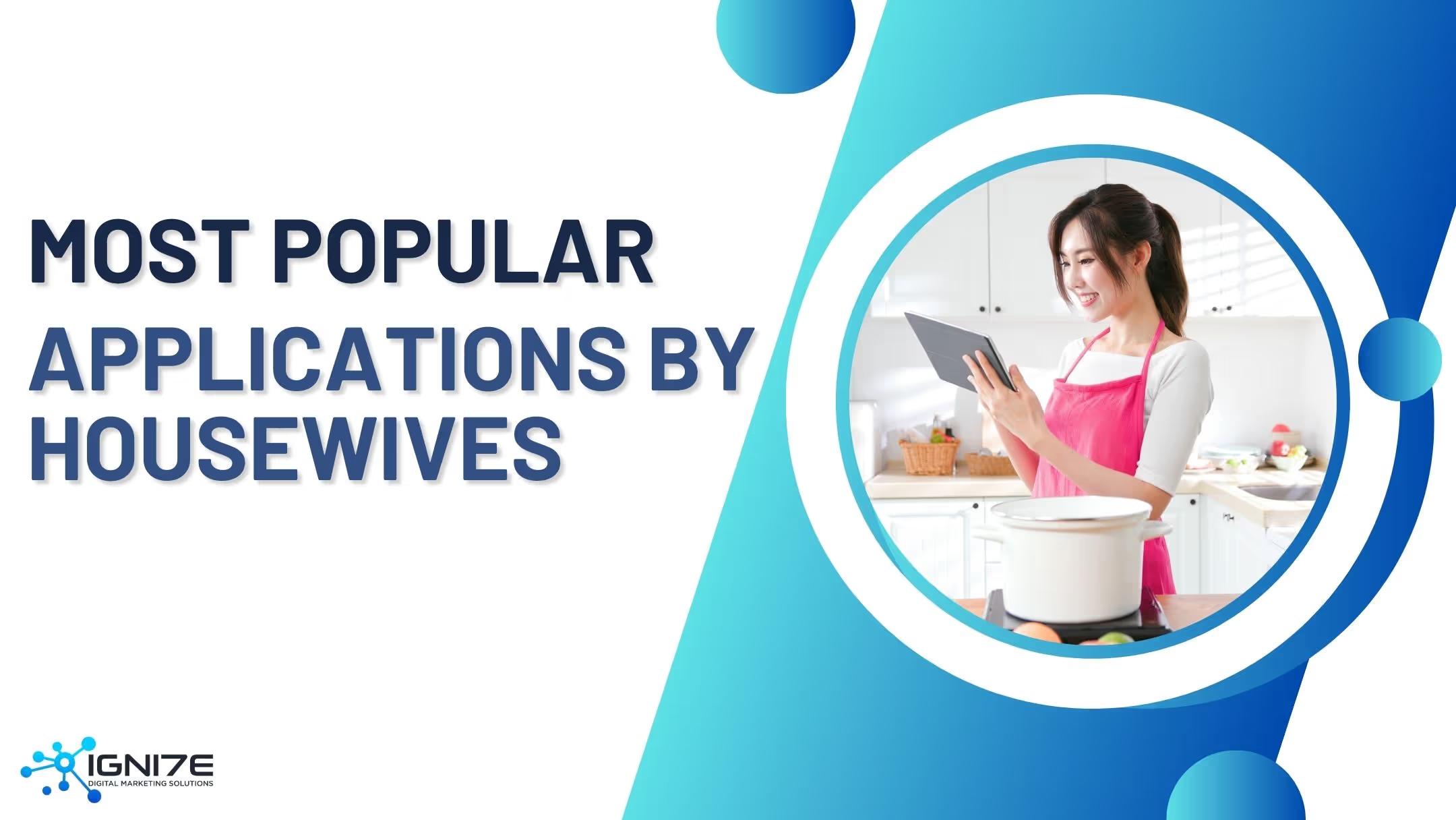 Top 6 Apps Used by Housewives Living in Japan