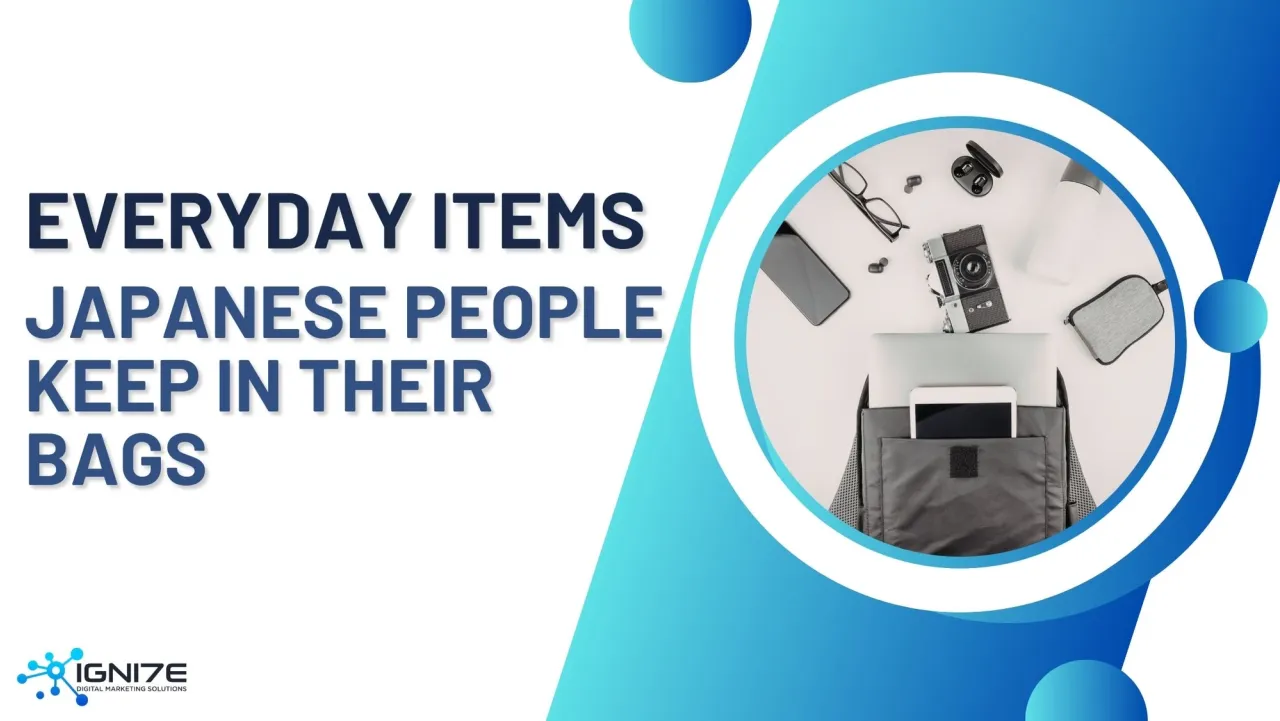 일본 여행 시 가방에 꼭 넣어둬야 할 필수품 10가지