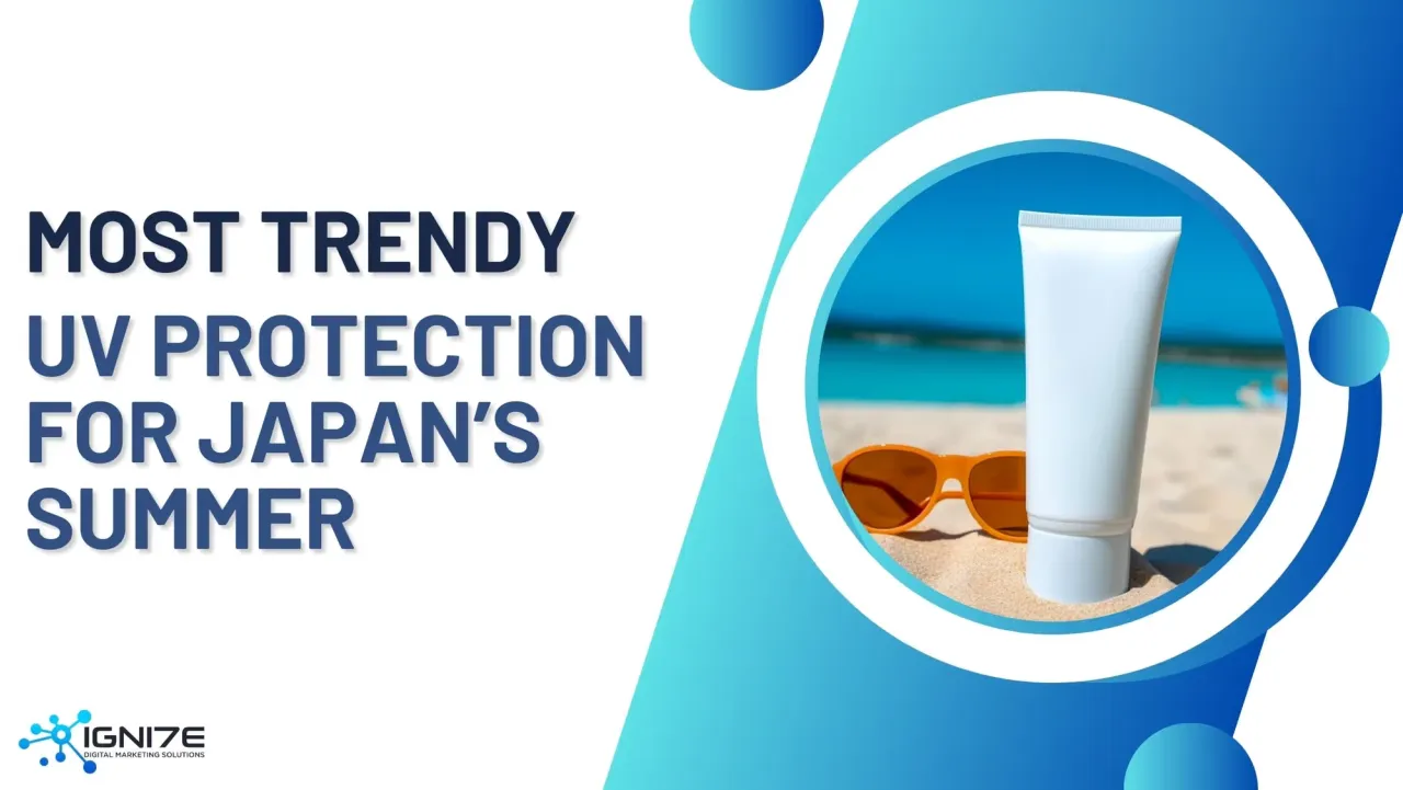 일본 여름철 자외선 차단 필수품 6가지