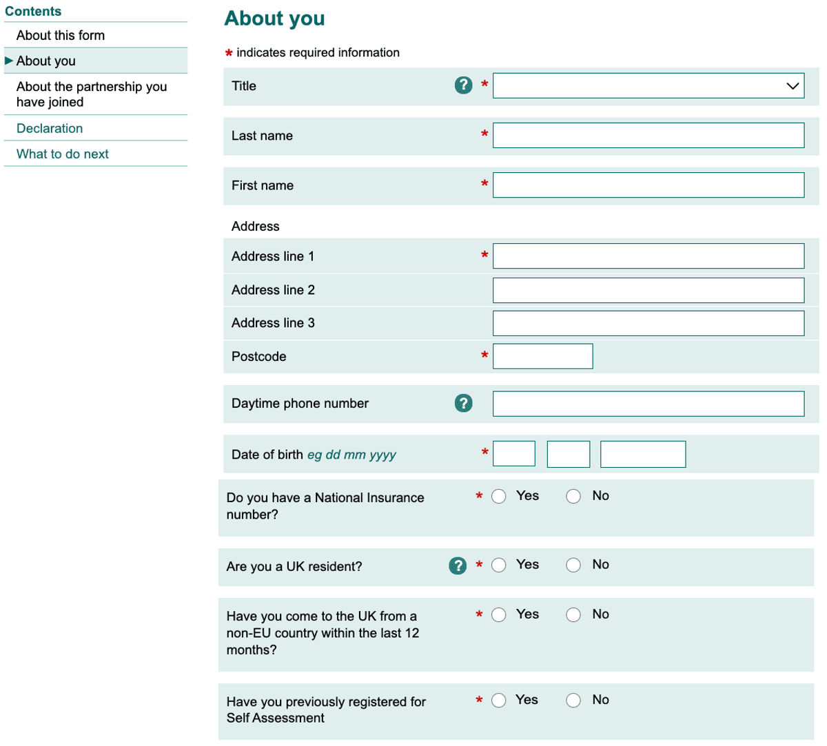 Guide to registering for self assessment | Wayhome