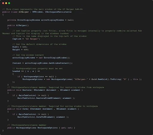 Build User Interface