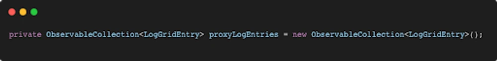 Proxy Log Entries