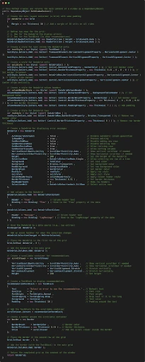 Seamless UI