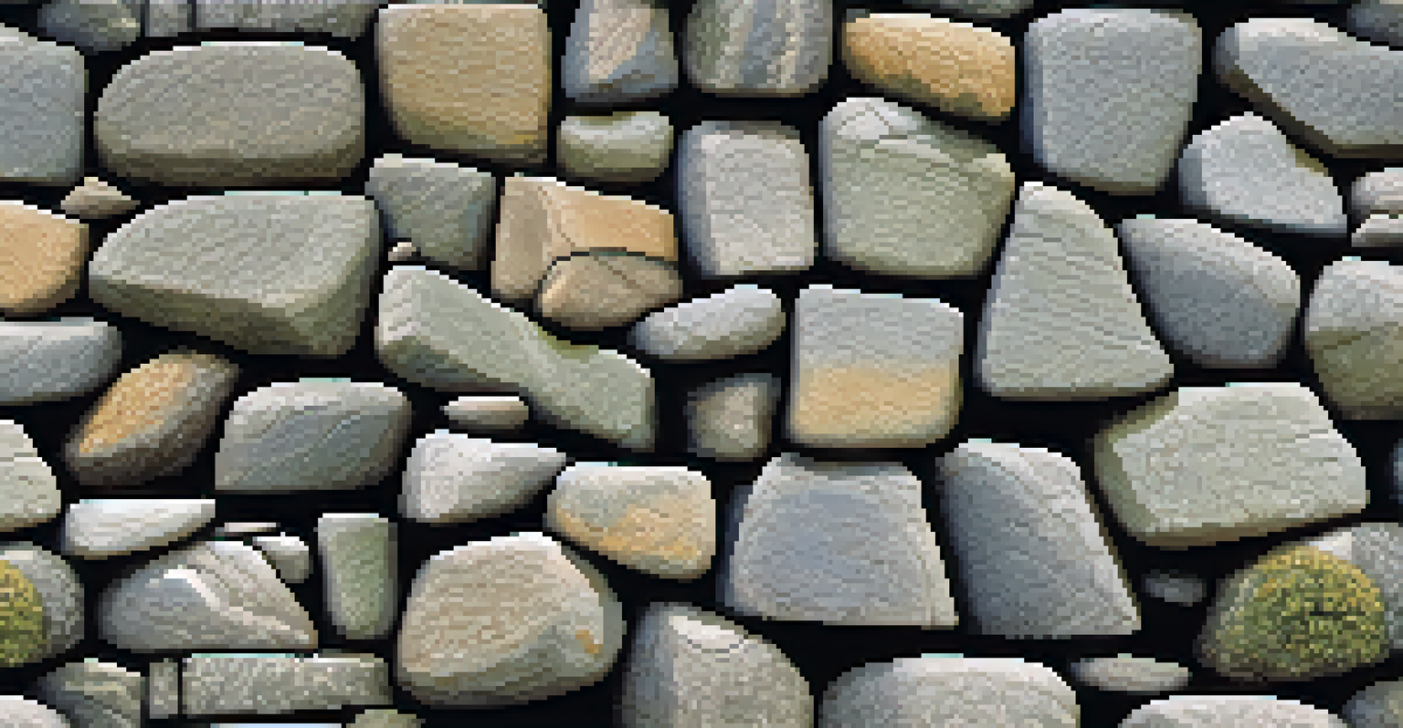 A close-up view of the dry-stone construction at Machu Picchu, showcasing the intricate fitting of stones and surrounding lush vegetation.