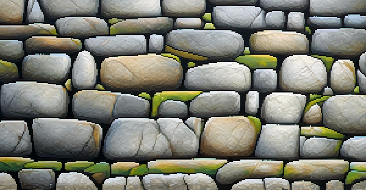 A detailed view of Incan stonework at Machu Picchu, emphasizing the craftsmanship and natural surroundings.