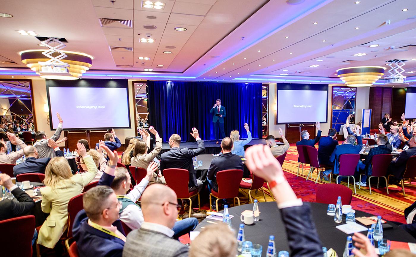 Uczestnicy konferencji WiseBusiness podczas prelekcji