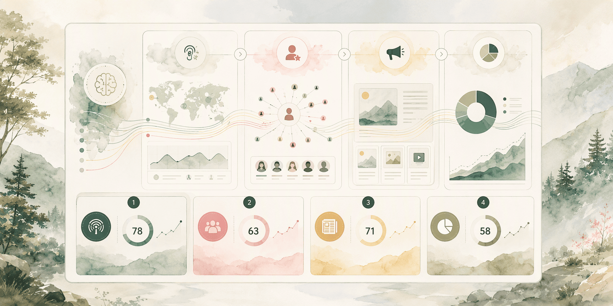 Illustration for 4. Brandwatch Influence