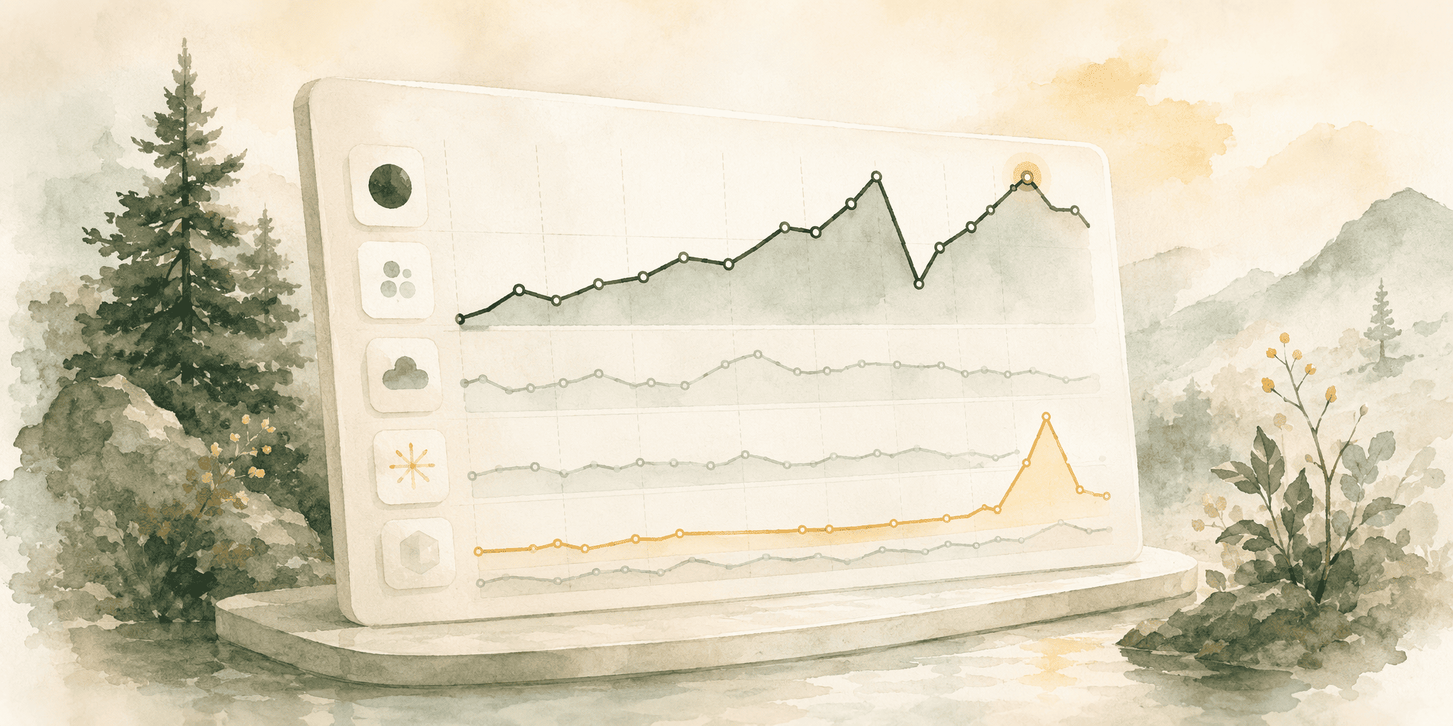 Illustration for 3. Otterly AI: Cost-Effective Visibility Trends