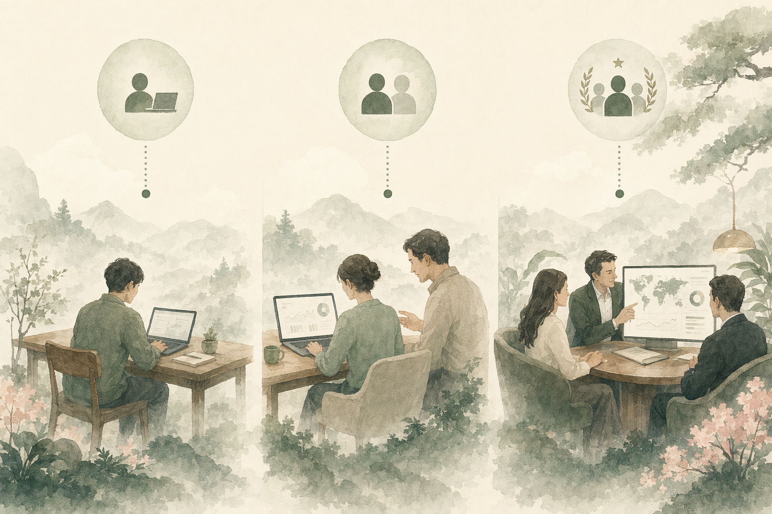 Illustration for: Onboarding Models: Self-Service Vs. Guided Setup Vs. White-Glove
