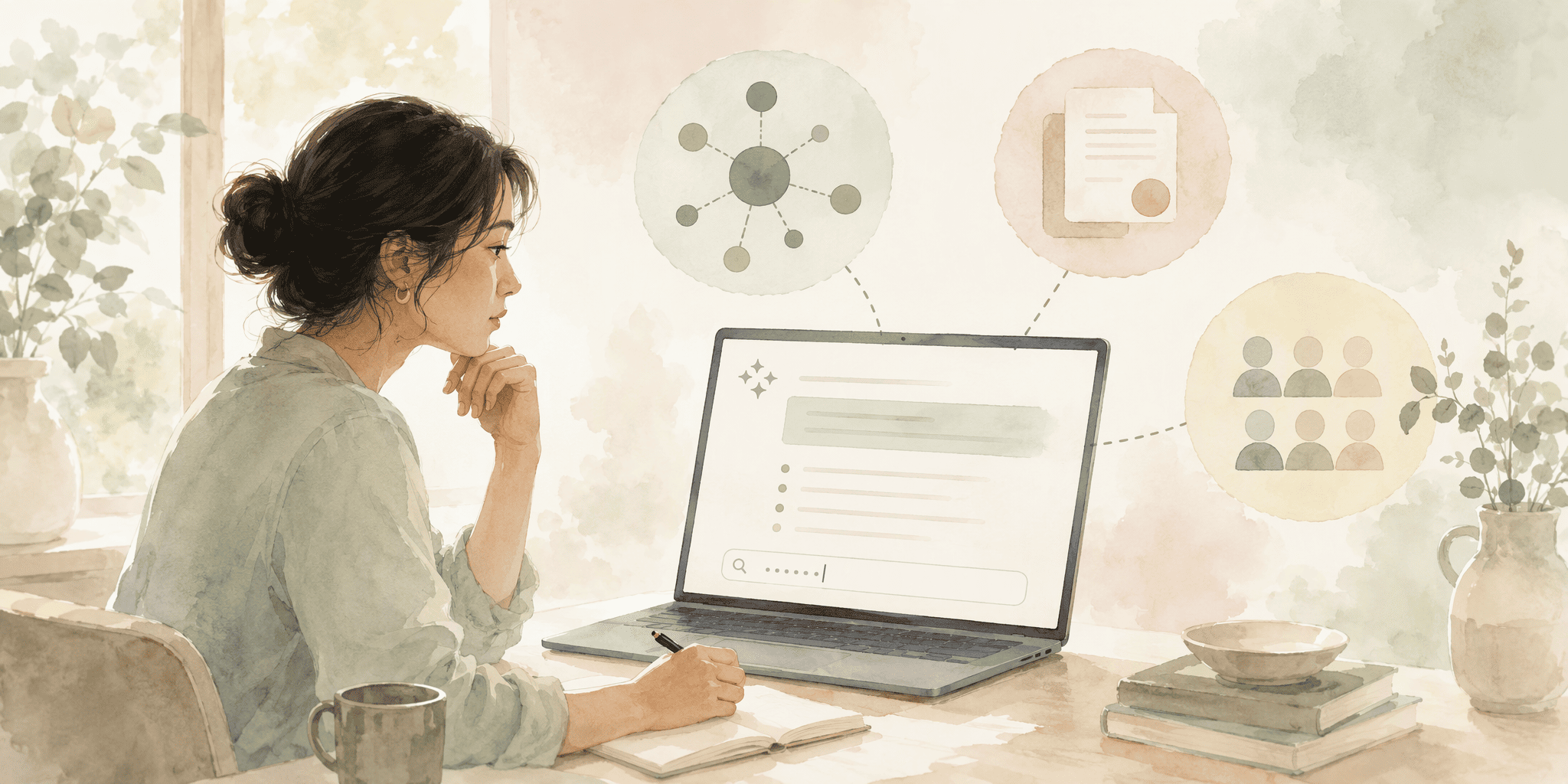 Illustration for 6. Profound, The Dedicated Answer Engine for Brand Search