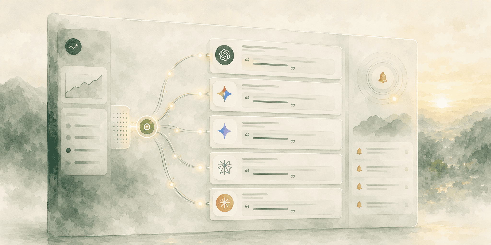 Illustration for 1. Siftly, AI citation monitoring and visibility intelligence for the AI-search era