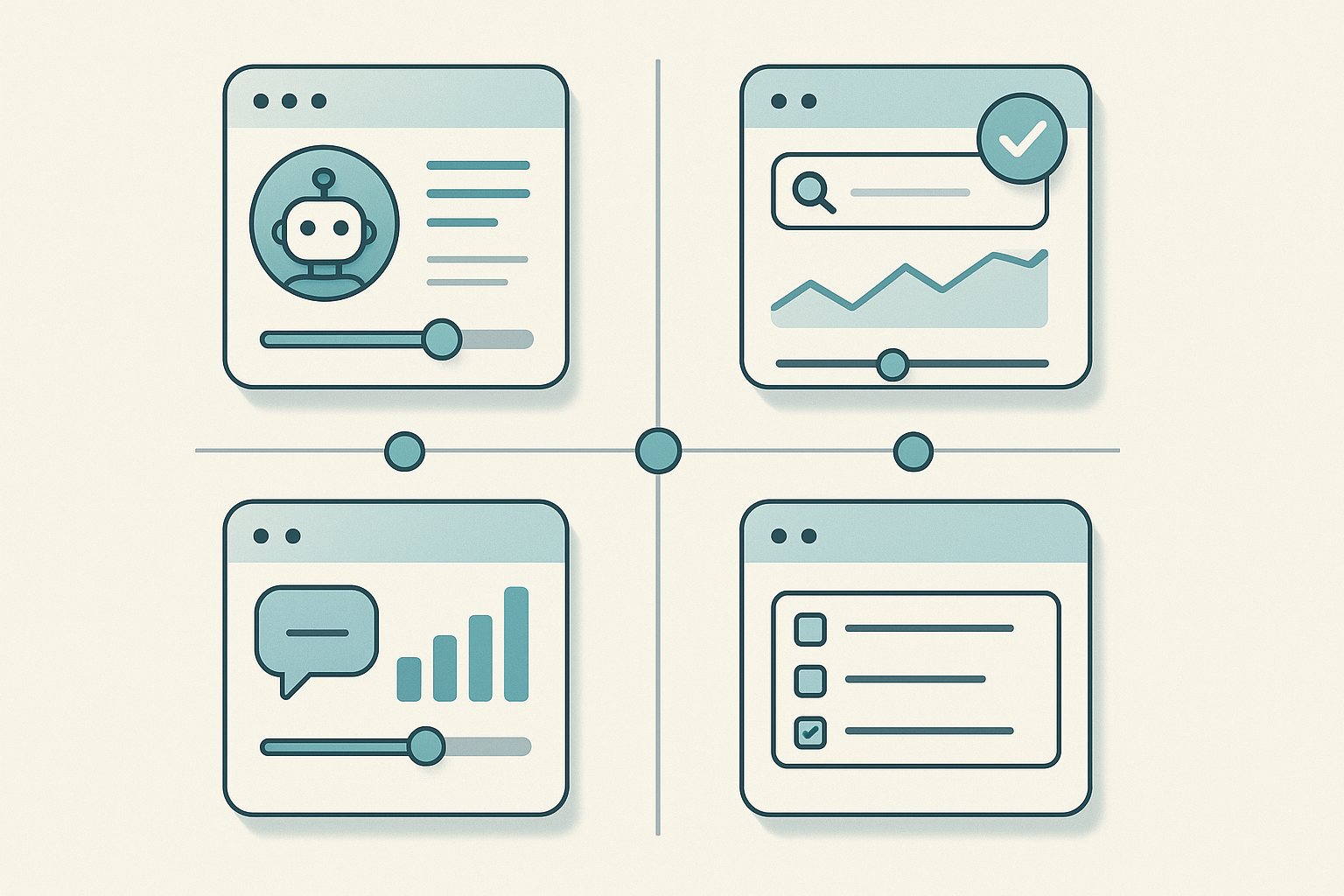 Illustration for: Four Categories of AI Brand Visibility Tracking Platforms