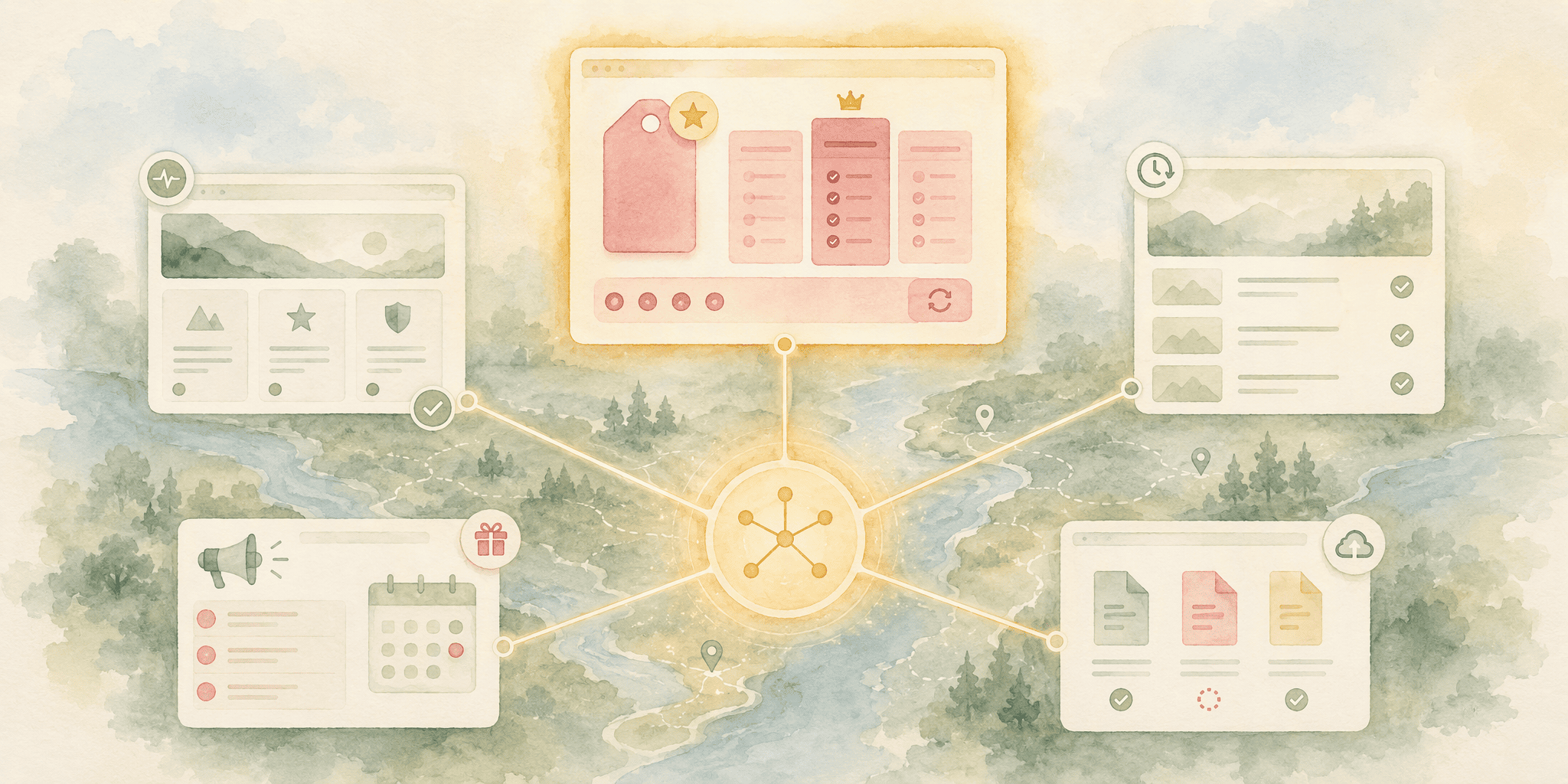Illustration for Step 1: Define Your Monitoring Universe, What to Track and Where