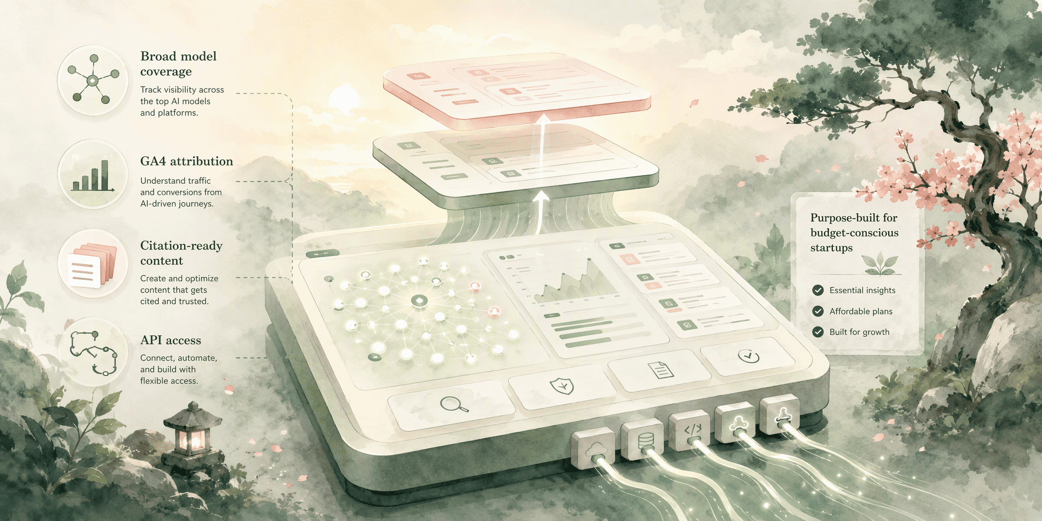 Illustration for 1. Siftly: Purpose-Built AI Visibility Platform for Budget-Conscious Startups