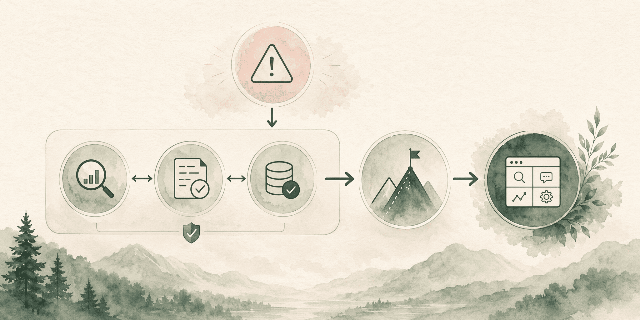 Illustration for Immediate Response Playbook: First Steps After an AI Visibility Alert