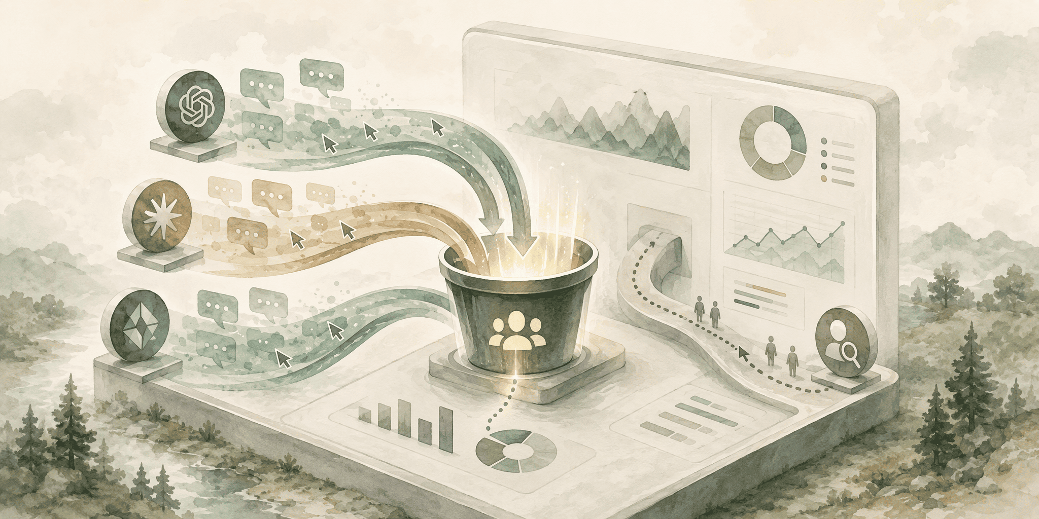 Illustration for 7. Plausible for Dedicated AI-Bot Referrer Tracking