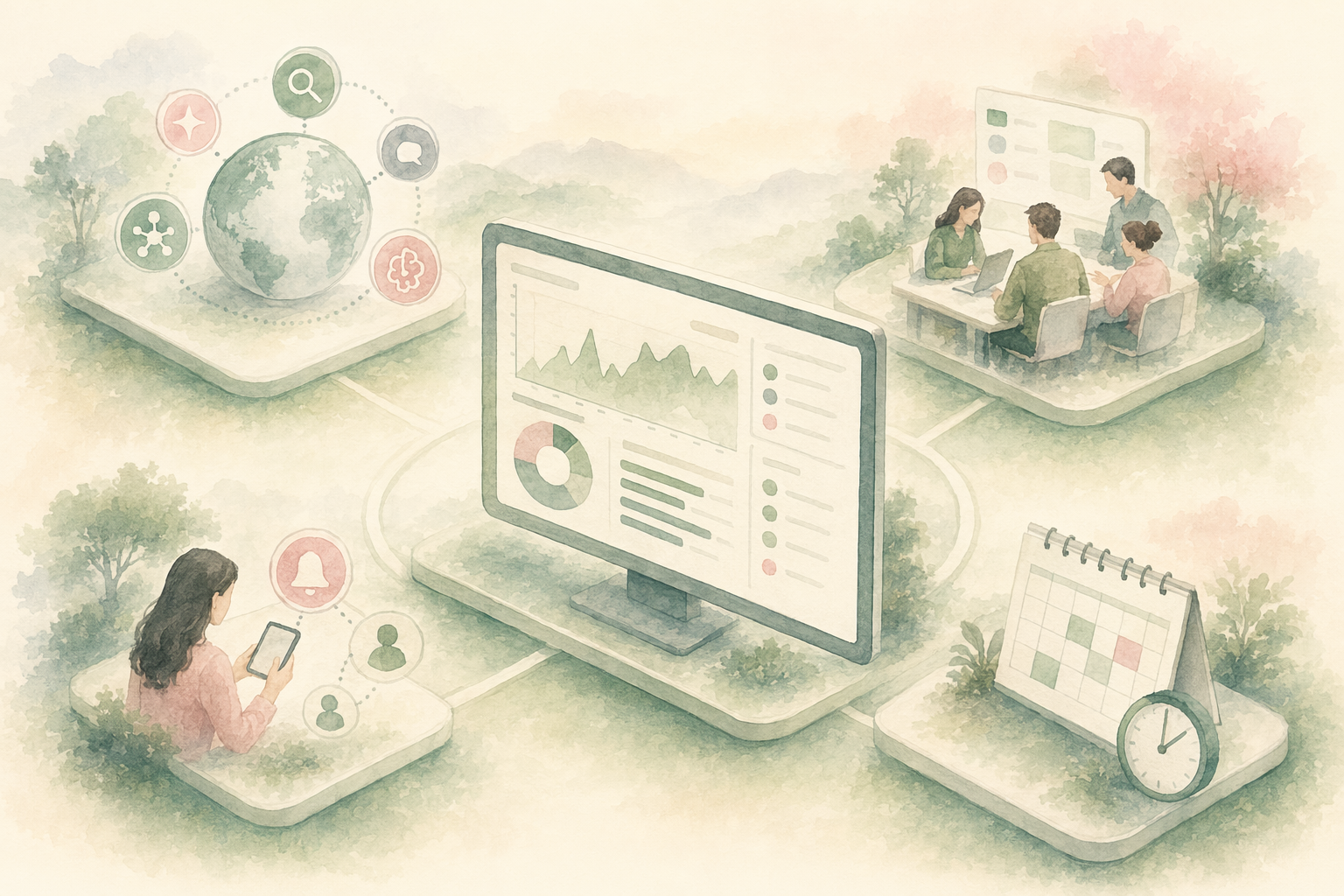 Illustration for: What Enterprise Teams Need in AI Search Monitoring Tools