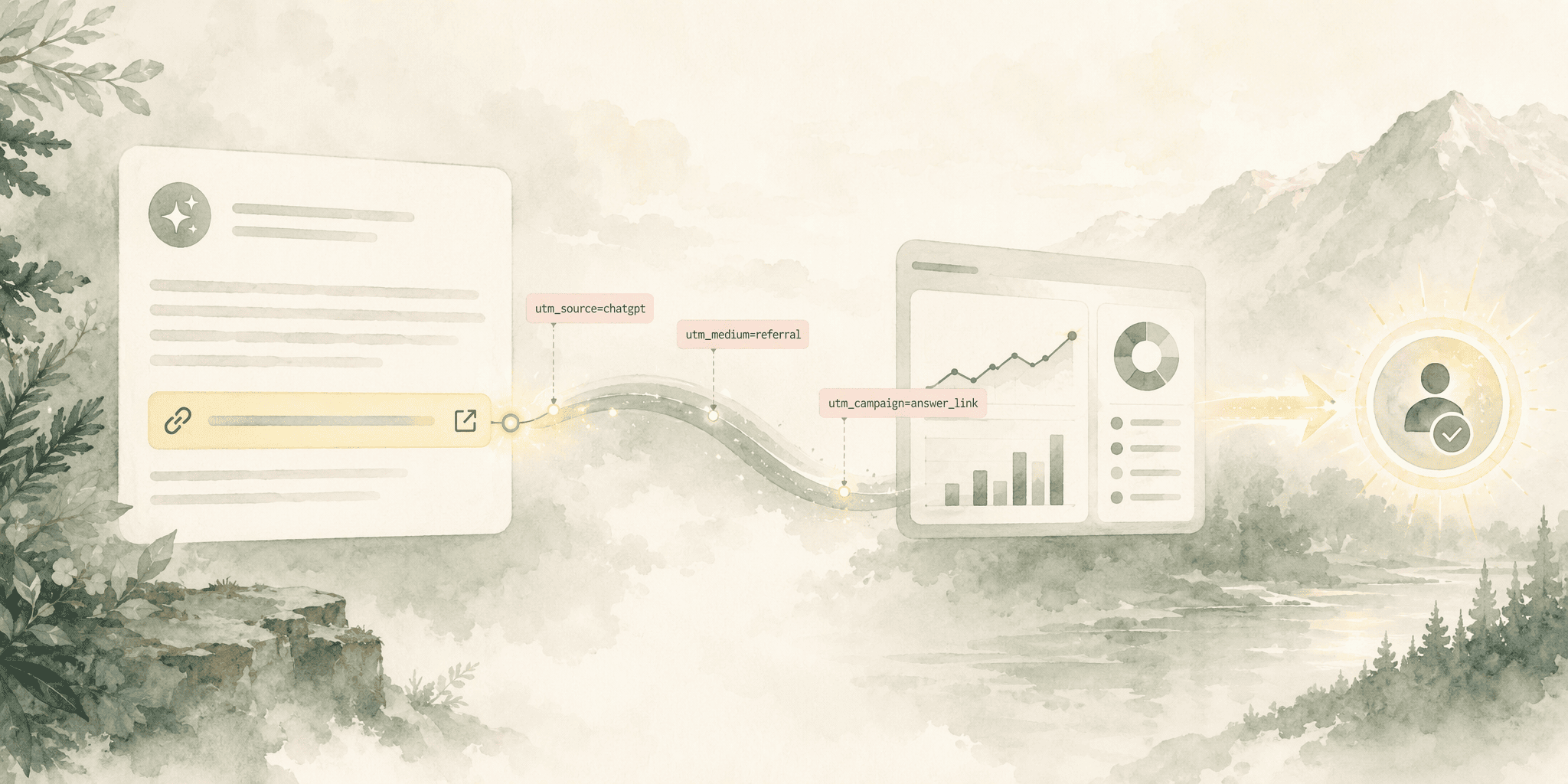 Illustration for 5. Connecting Citations to Traffic: Modeling AI Mentions to Site Visits