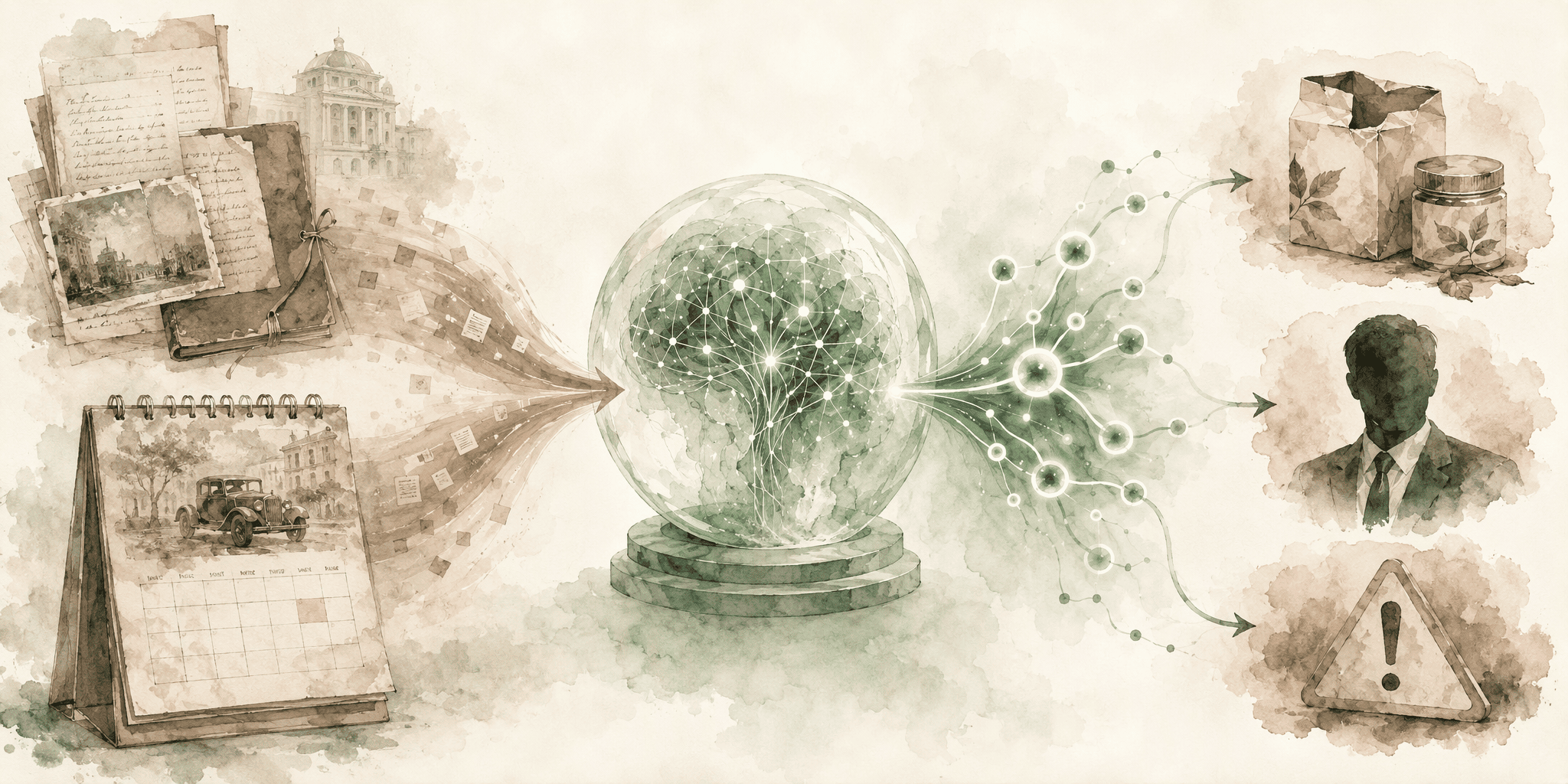 Illustration for What Triggers an Inaccurate AI Brand Mention