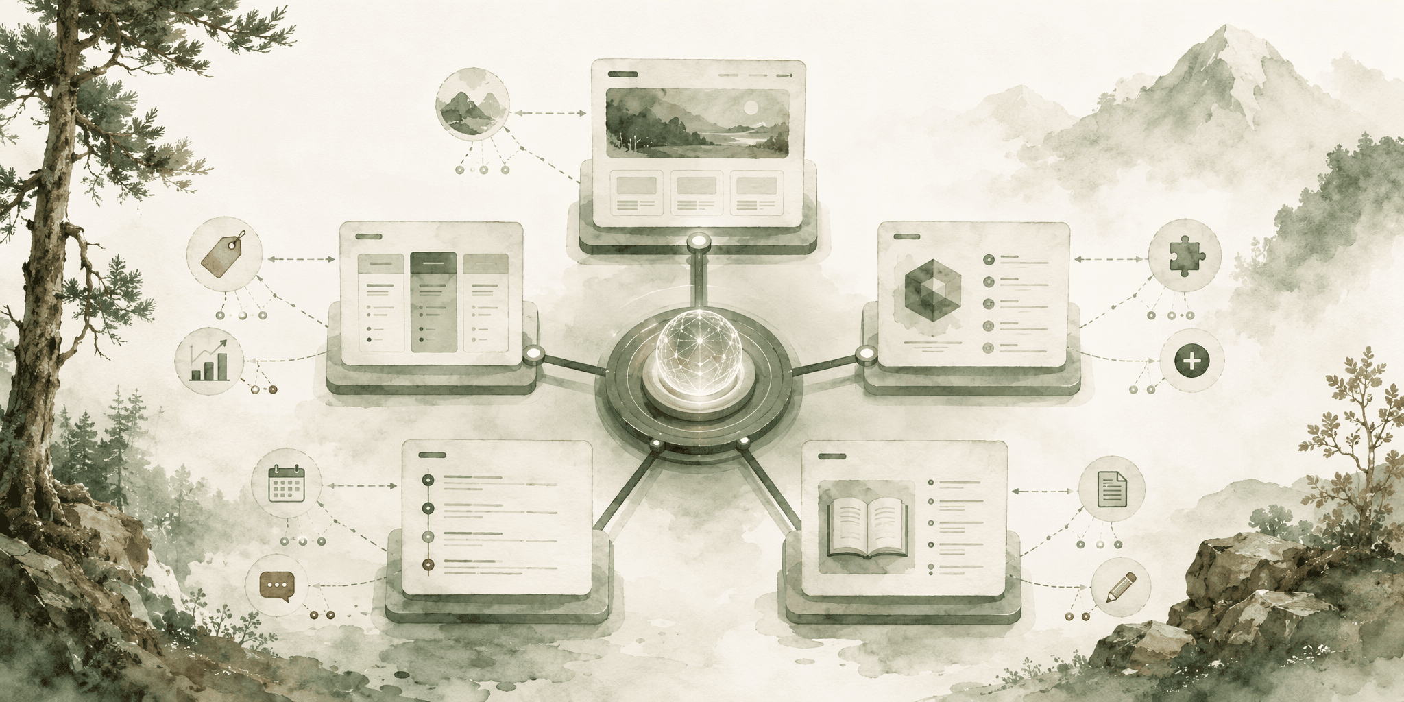 Illustration for Step 1: Define Your Competitor Monitoring Universe Beyond Just Websites