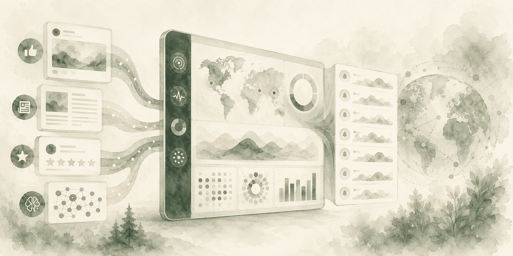 Illustration for 3. Brandwatch, Enterprise Social and AI Listening with Broad Model Coverage