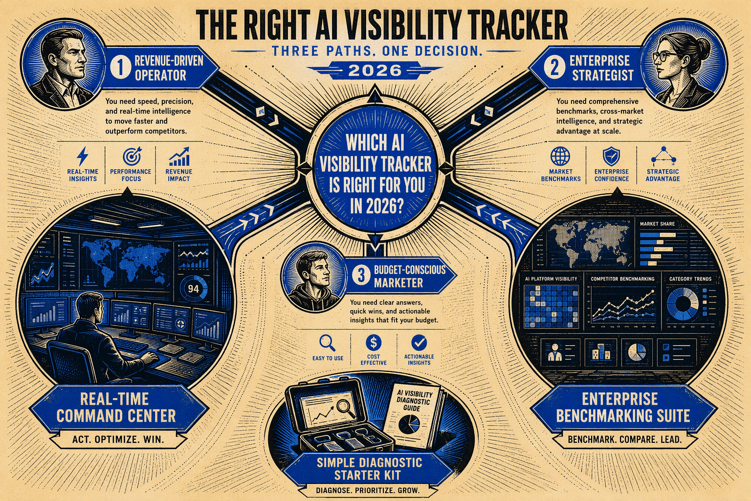 Illustration for Verdict: Choosing the Right AI Visibility Tracker for Your 2026 Goals