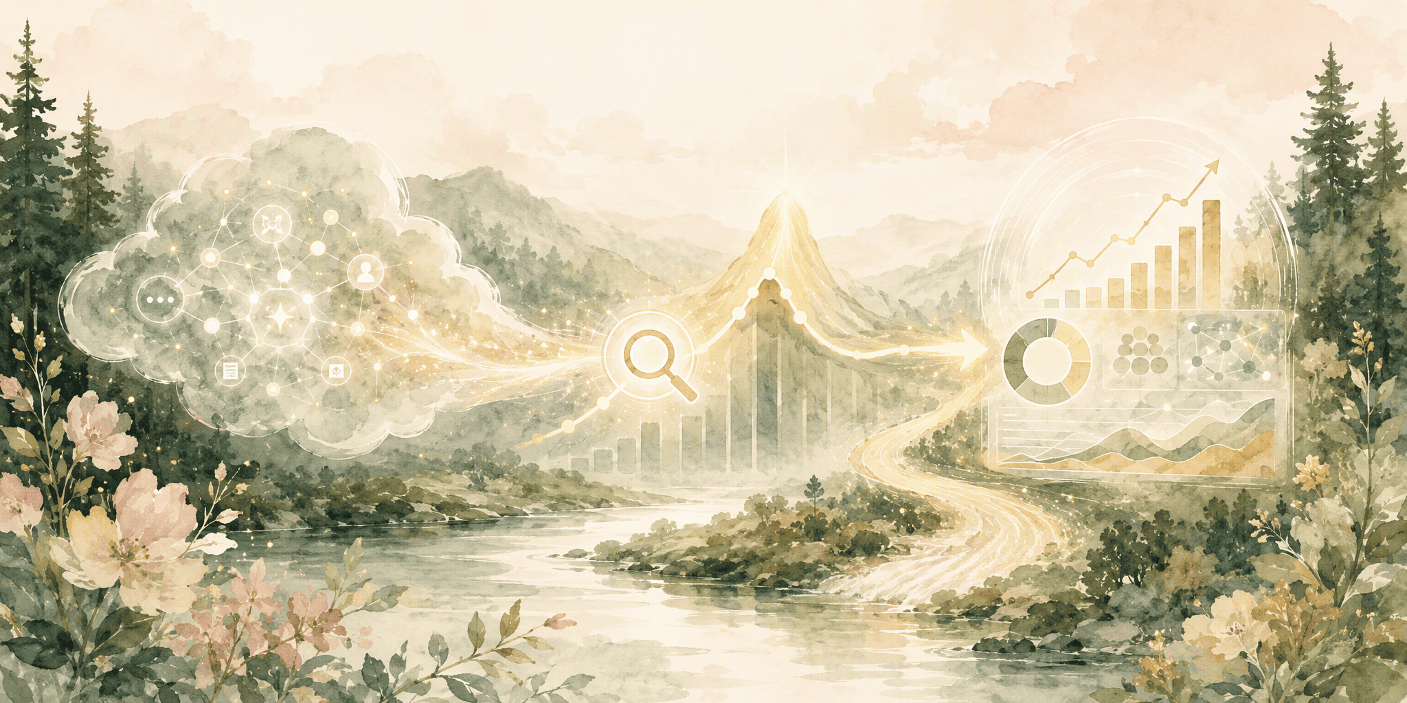 Illustration for 7. Google Search Console & GA4, Connect AI Discovery Patterns to Downstream Conversions
