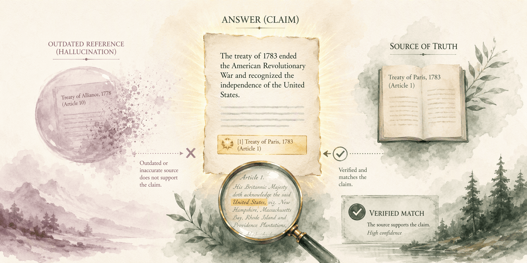 Illustration for 6. AmICited: Focused AI Claim Accuracy for Evaluator Prompts