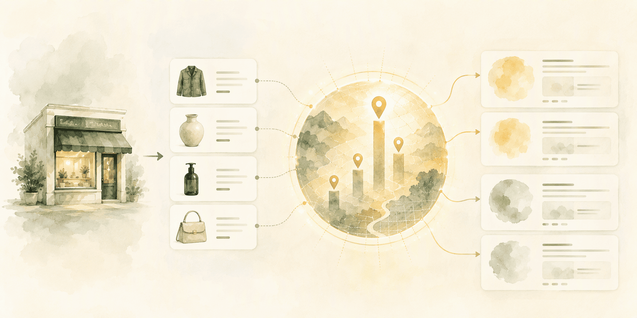 Illustration for 7. Profound, Granular AI-search ranking data with Shopify product-discovery integration