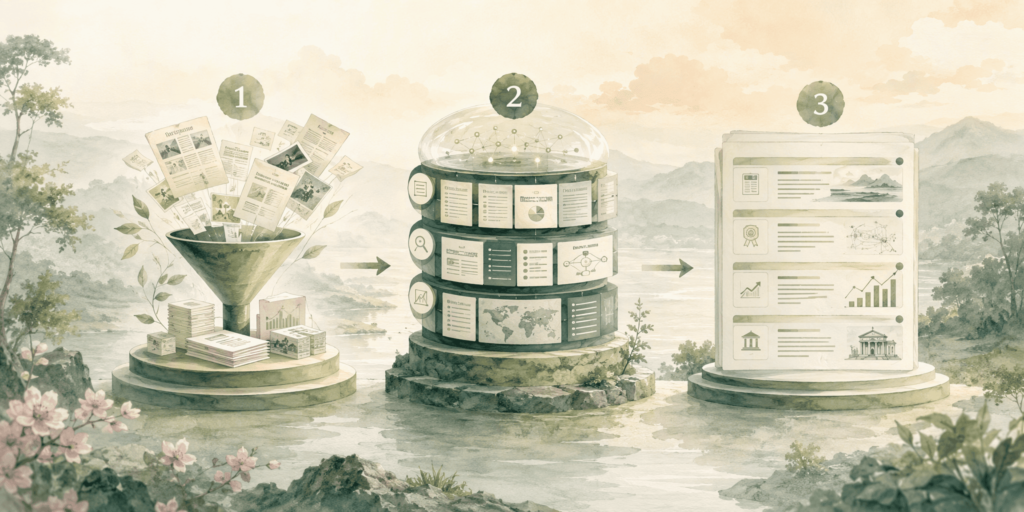 Illustration for What Tools Automatically Summarize Competitor News