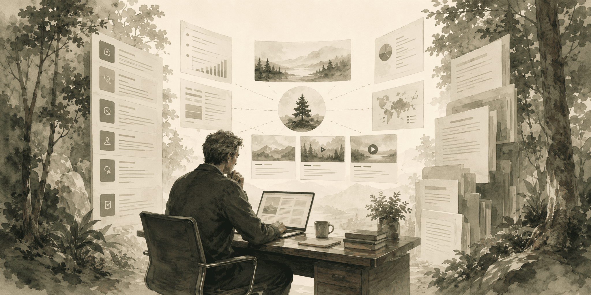 Illustration for 6. Kompyte: Self-Service Training with a Knowledge Base Focus