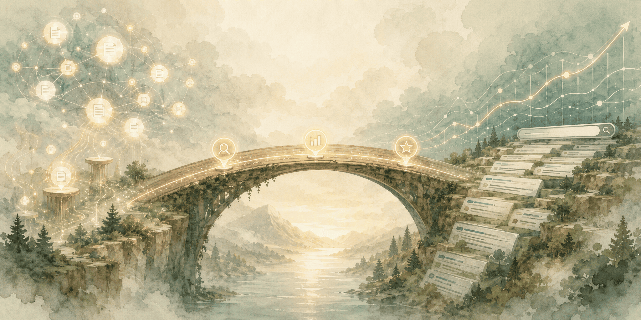 Illustration for 3. BrightEdge Generative AI Insights, Bridge AI Discoverability and Traditional SEO