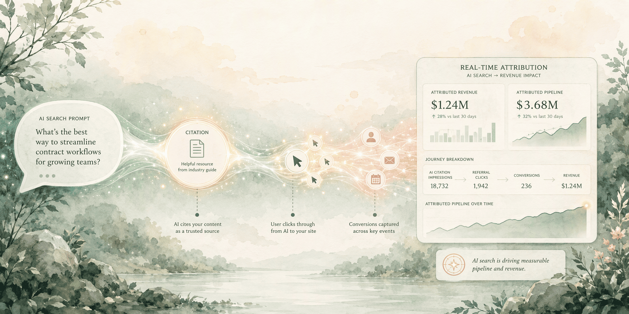 Illustration for 1. Siftly: Real-Time Citation Monitoring and Revenue Attribution for AI Search