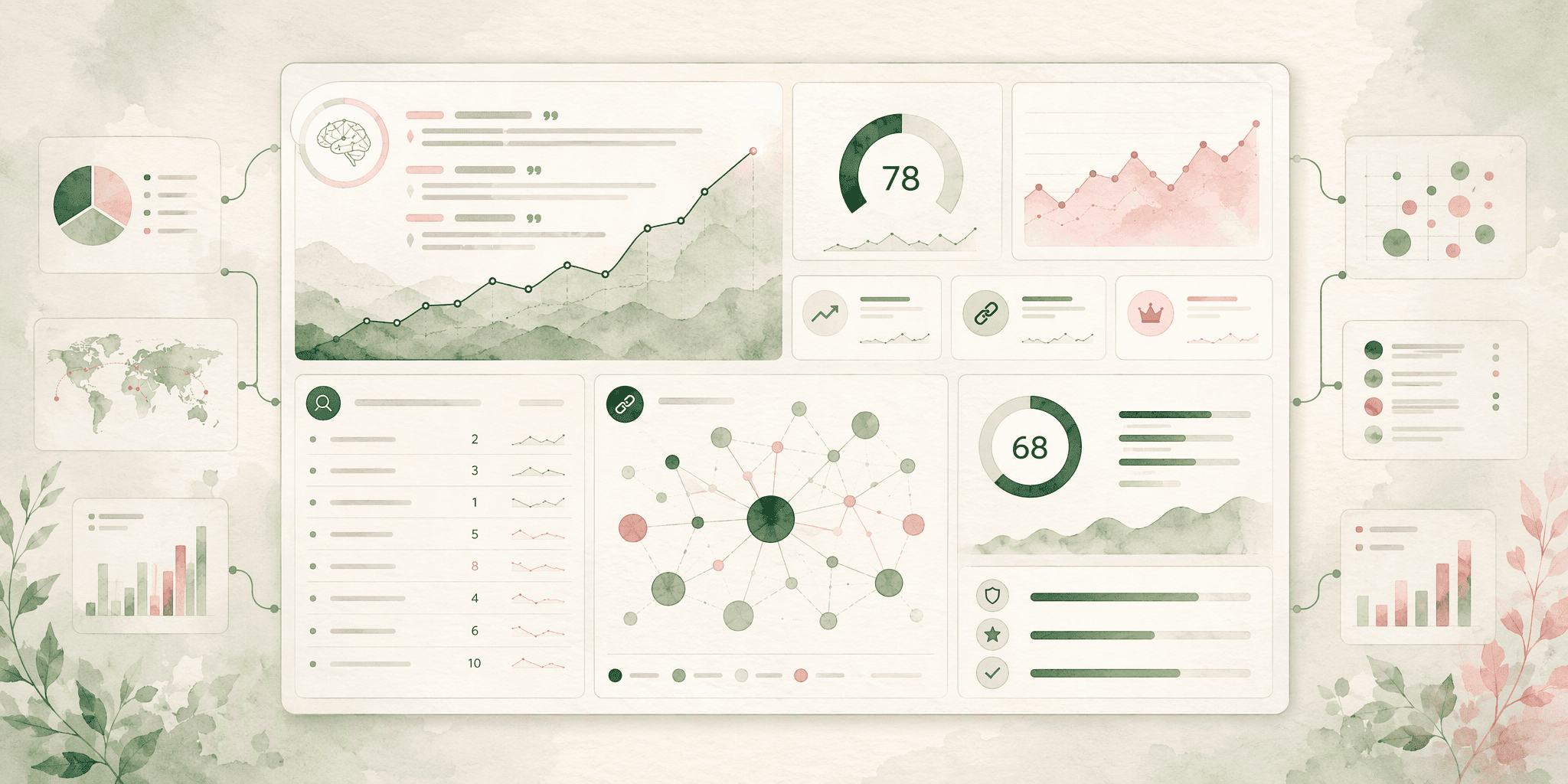 Illustration for Semrush: AI Brief Tracking Integrated with Traditional SEO Metrics