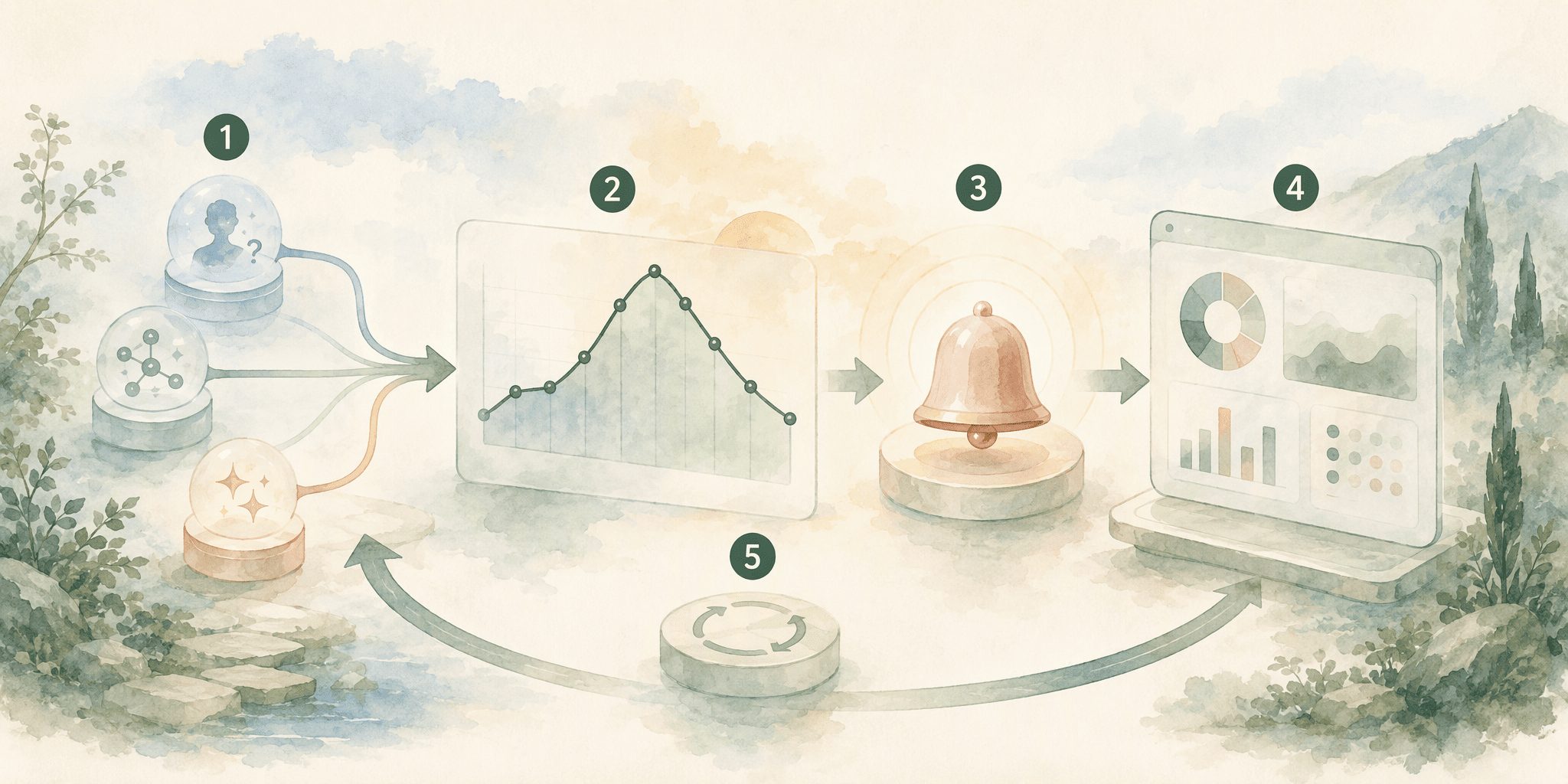 Illustration for Step 6: Automate daily monitoring across major AI engines to track share of voice shifts