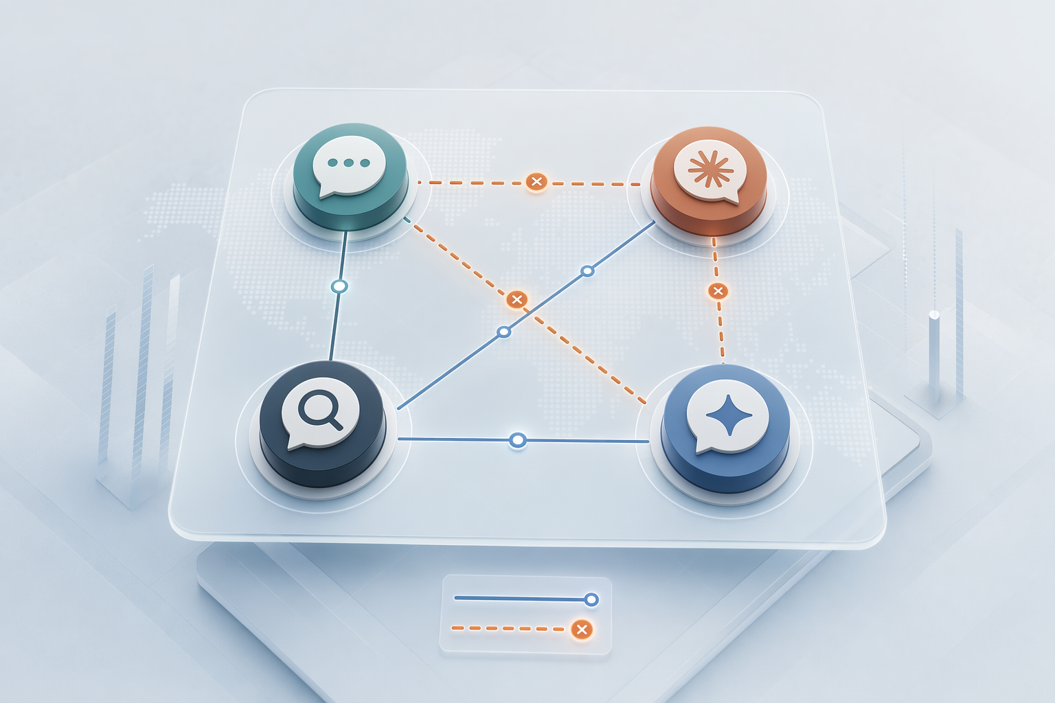 Illustration for: Platform-Specific Coverage Gaps: Chatgpt, Claude, Perplexity, and Google AI Over
