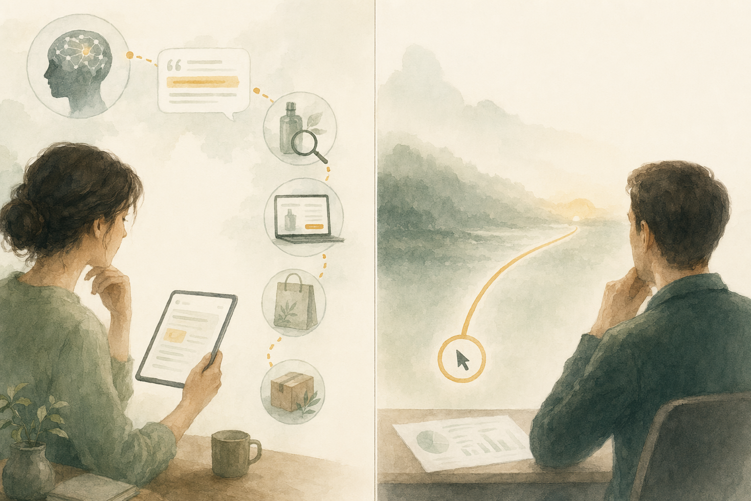 Illustration for: Why Traditional Analytics Miss AI Search ROI