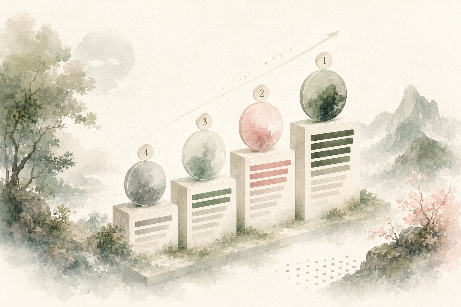 Illustration for: Competitive Benchmarking: Share of Voice and Citation Quality