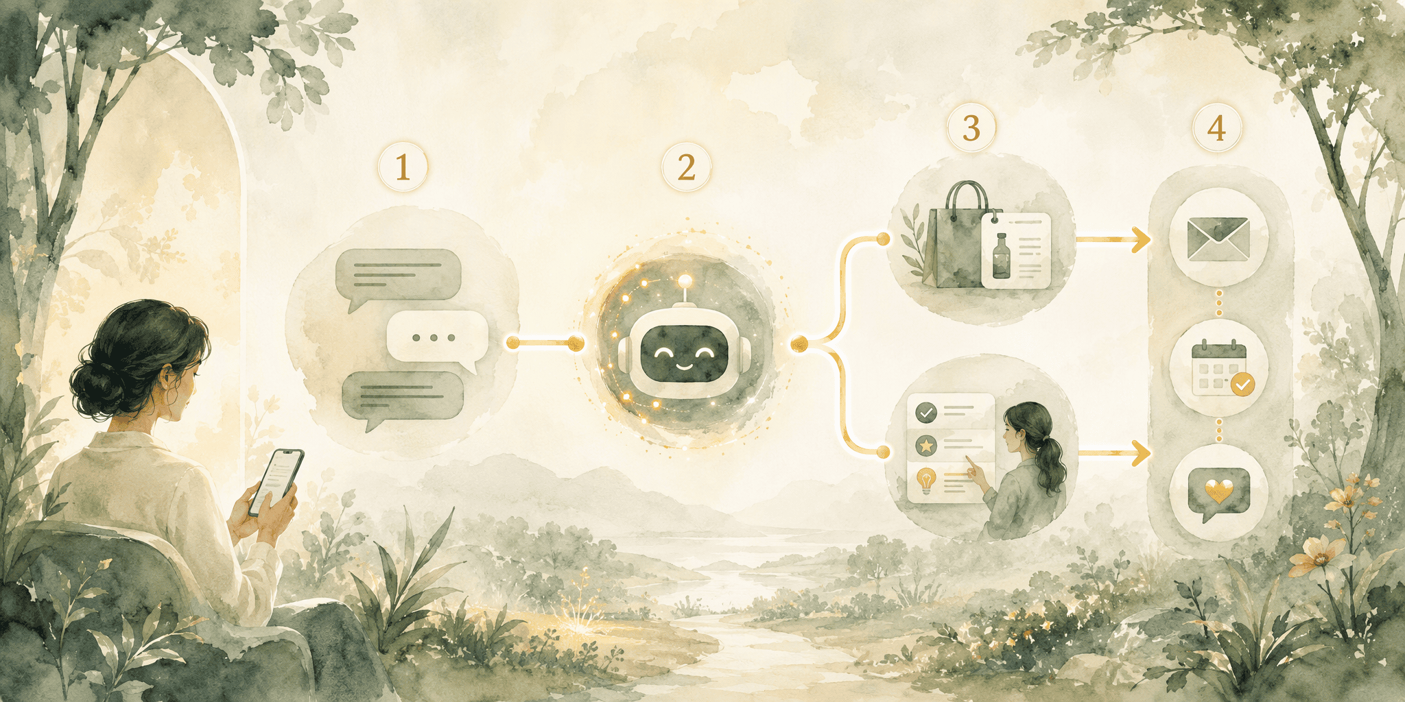 Illustration for 7. Intercom: Conversational Support and Proactive Marketing Automation