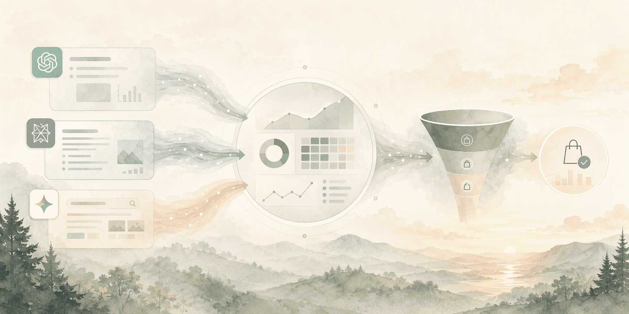 Illustration for Siftly Deep Dive: Full-funnel AI presence monitoring with no-code setup and Shopify integration