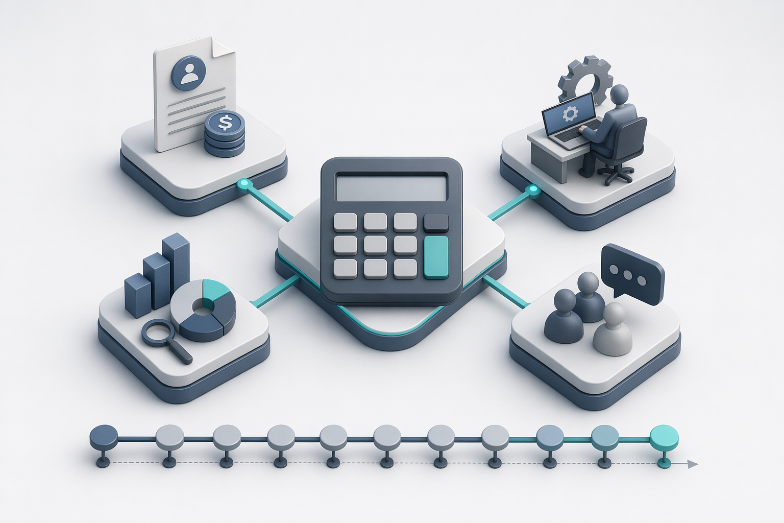 Illustration for: How to Calculate Total Cost of Ownership for AI Visibility Tools