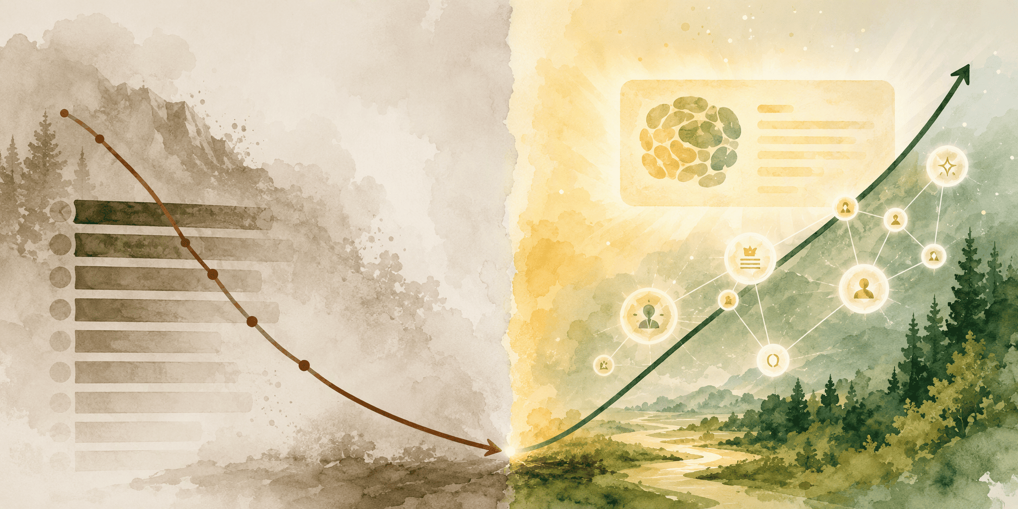 Illustration for Step 1: Realign Success Metrics from Rankings to AI Citations