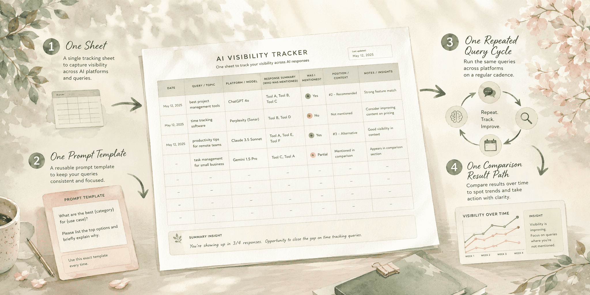 Illustration for Spreadsheet & Manual Tracking: A Free, No-Code Method for Small Teams