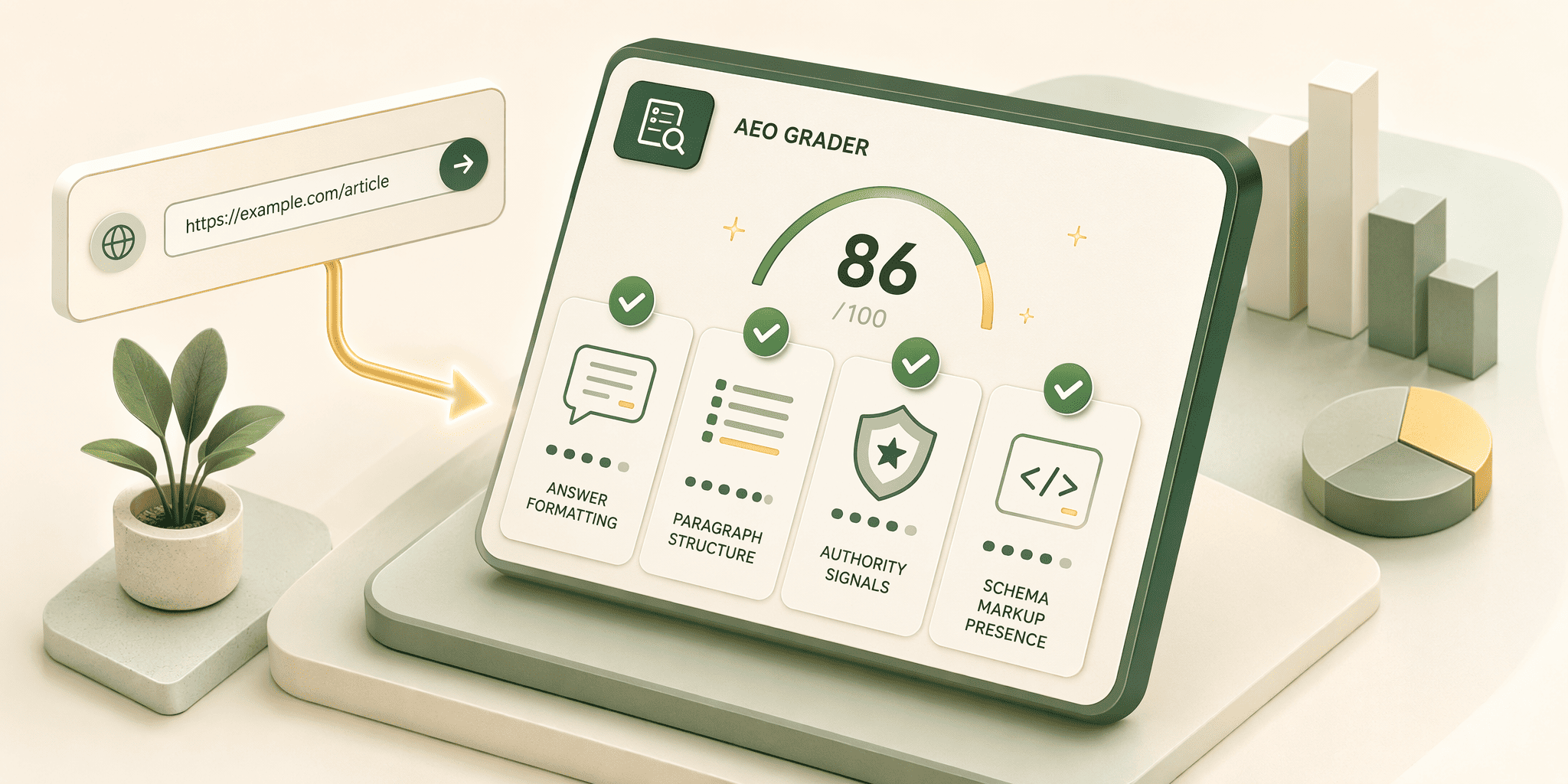 Illustration for 3. HubSpot AEO Grader: The Freemium On-Ramp for Instant Content Diagnostics