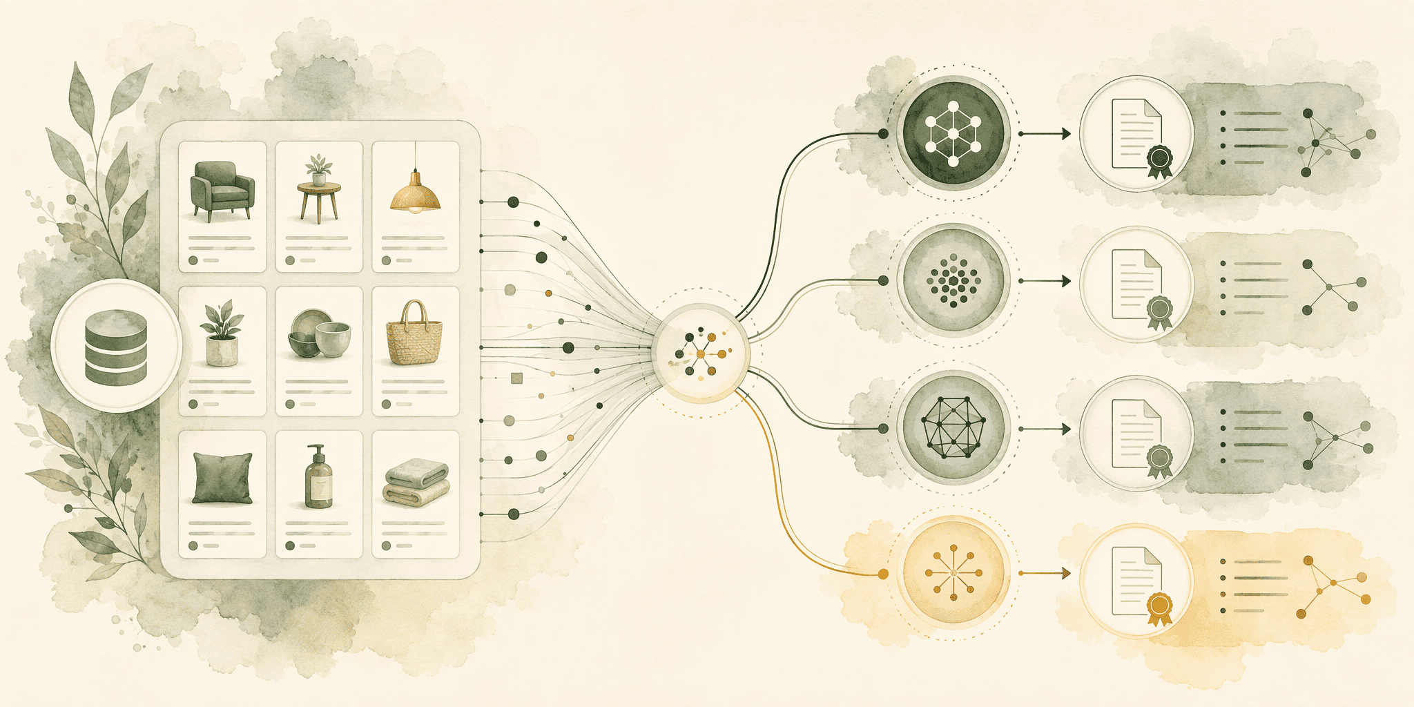 Illustration for 1. Siftly, Best for Unified Citation Tracking & Product-Feed Optimization