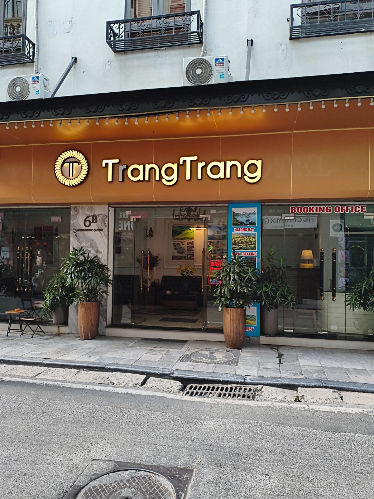 Exterior of TrangTrang Hotel
