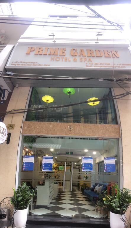 Exterior of Hanoi Prime Center Hotel