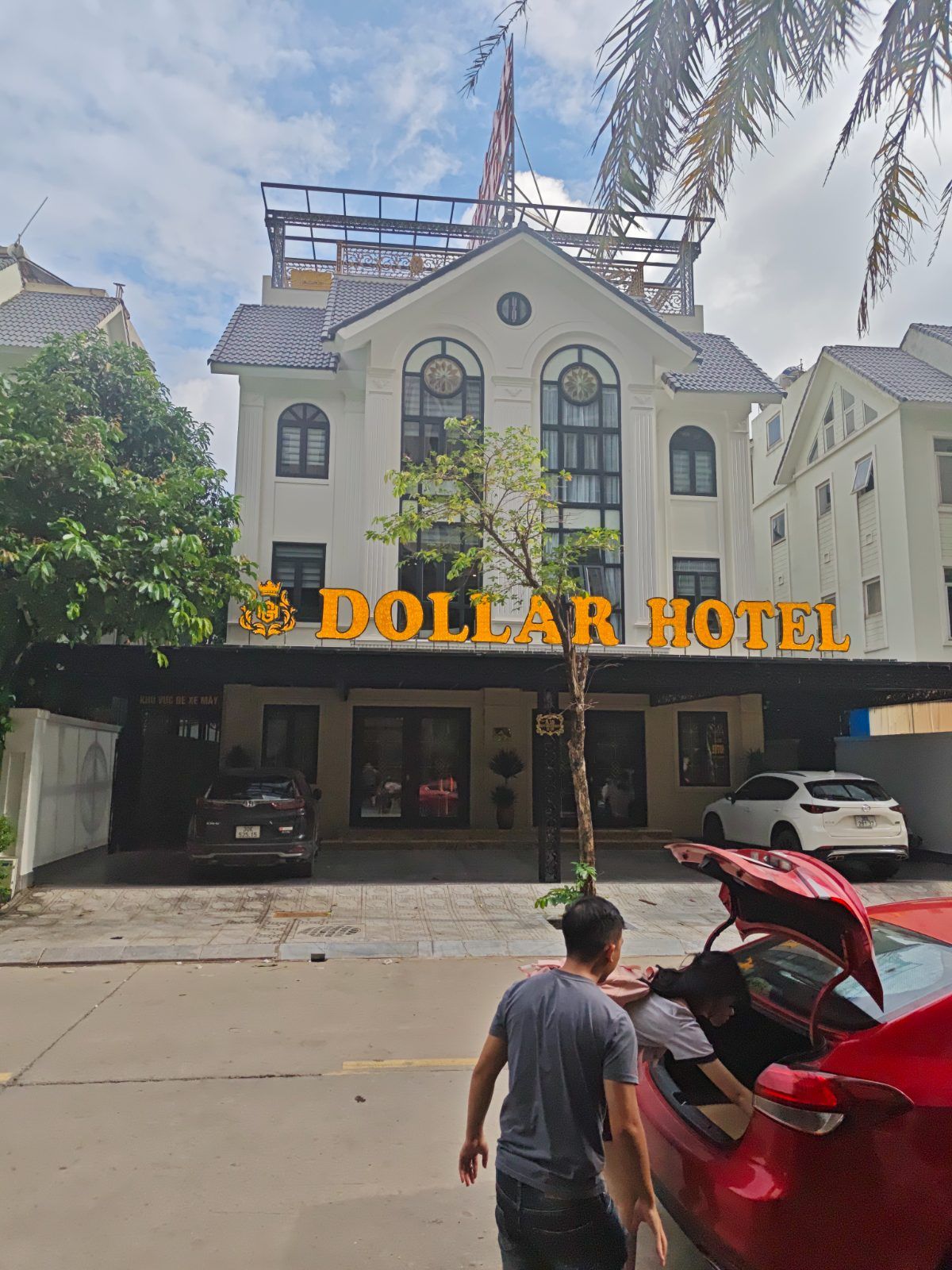 Exterior of Dollar Hotel
